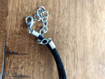 Blown Glass pendant necklace