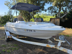 2005 Godfrey Hurricane Fun Deck w/ Four Stroke