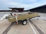 1964 Lund bass boat