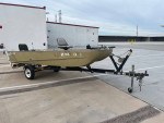 1964 Lund bass boat