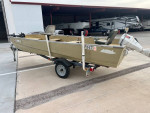 1964 Lund bass boat