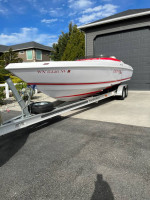 Donzi ZR 27 foot power boat