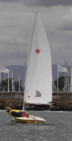Laser / ILCA 7 sailboat