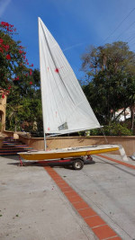 Laser / ILCA 7 sailboat