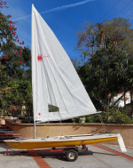 Laser / ILCA 7 sailboat