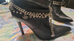 "VINTAGE" HARLEY-DAVIDSON BOOT ANKLET, BLING