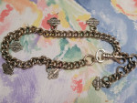 "VINTAGE" HARLEY-DAVIDSON BOOT ANKLET, BLING