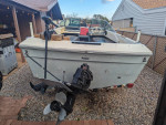 1986 searay boat and trailer