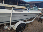 1986 searay boat and trailer