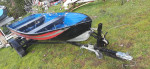 Smoker craft fishing boat clean title