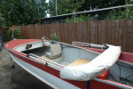Aluminum RUNABOUT w/trailer and motor LONE STAR 15foot