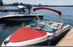 Maxum ski boat
