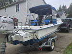 1994 tiderunner 19 foot cuddy cabin