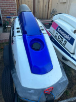 1989 Kawasaki stand up jet ski 550 and 650