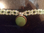 Green Bead Necklace