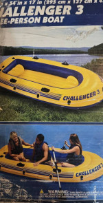 Challenger 3 3 person boats