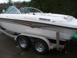 2007 20' Reinell Fish and Ski Bowrider Boat