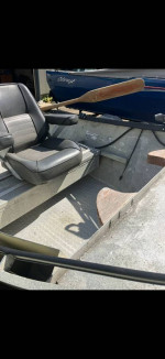 1980 15’ custom aluminum drift boat