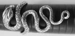 Silver Snake Ring ~ Large Size ~ Quality Vintage  High Silver Content