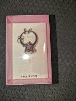 key ring faux diamond ring fun Bridal Shower Engagement House warming