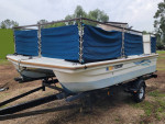 1984 Lahaina 15' Pontoon Deck Boat