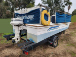 1984 Lahaina 15' Pontoon Deck Boat