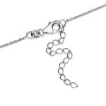 Ouro Verde Quartz & White Zircon Necklace 18" 4.10 ctw