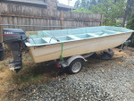 Lake Boat with Trailer