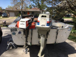 16’ Mirocraft aluminum boat
