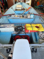 12' Klamath DLX Aluminum Boat with Trailer & 15hp Outboard Motor