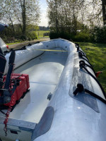 Avon 16' RIB - 40 hp 2 stroke w/trailer