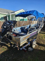 88 Klamath 15ft w/ 2022 Mercury 25hp 4 stroke