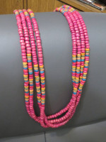 MULTI COLORED BEADED NECKLACE