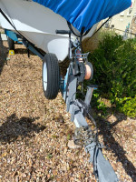1968 Fiberform 15-Foot Boat with Johnson 65hp Outboard Motor