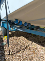 1968 Fiberform 15-Foot Boat with Johnson 65hp Outboard Motor