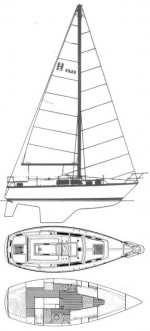 S2 Center Cockpit 30ft Sloop
