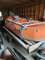 13 foot Montana River Craft and trailer