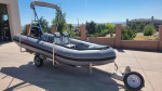 Inflatable Boat SD470 15' w. Trailer