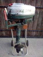 Elgin boat motor   vintage