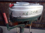 Elgin boat motor   vintage