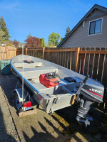 1993 12ft duroboat and trailer