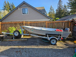 1993 12ft duroboat and trailer