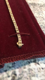 Diamond appx 1 ct TW, Tennis 7.5” RL925 silver bracelet, Heather Gardens