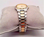 EBEL LADIES 1911 WITH 18K BEZEL, STAINLESS AND DIAMOND MARKERS