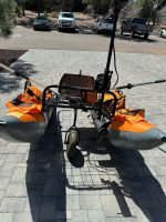 Colorado XT 9’ Pontoon with trolling motor and remote control