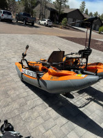 Colorado XT 9’ Pontoon with trolling motor and remote control