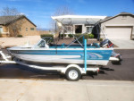 Crestliner 17 ft 1994  boat