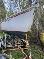 1968 Schock Santana 22 sailboat & trailer