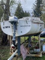 1968 Schock Santana 22 sailboat & trailer