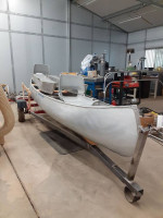 15 ft. Aluminum canoe